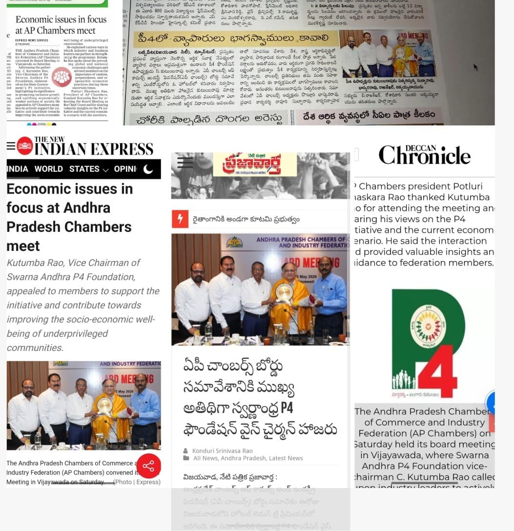 Economic issues in focus at Andhra Pradesh Chambers Board Meet
