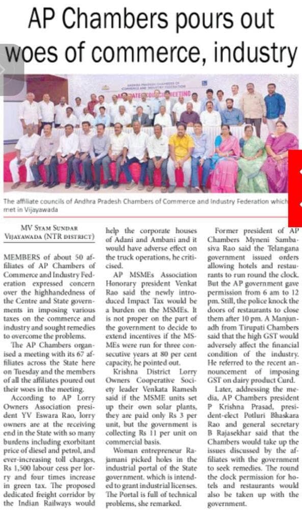 AP Chambers pours out woes of commerce, industry.
