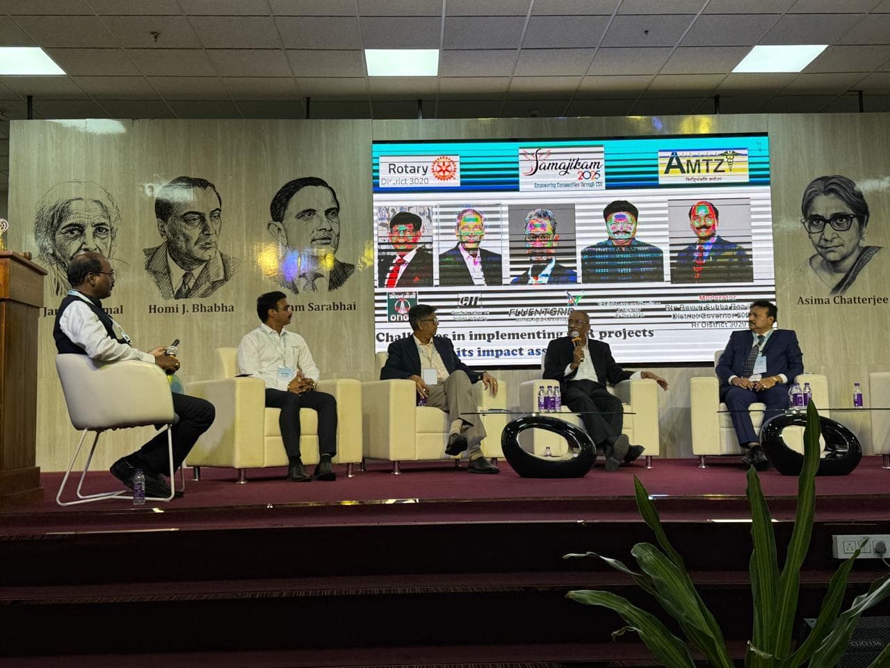 AP Chambers Office Bearers at Rotary CSR Event in Visakhapatnam.